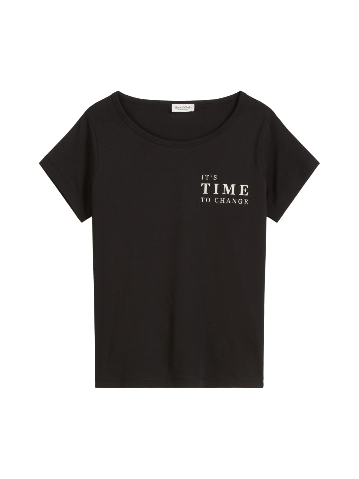 Футболка с обычным принтом черного цвета Marc O'Polo
Футболка с обычным принтом черного цвета Marc O'Polo