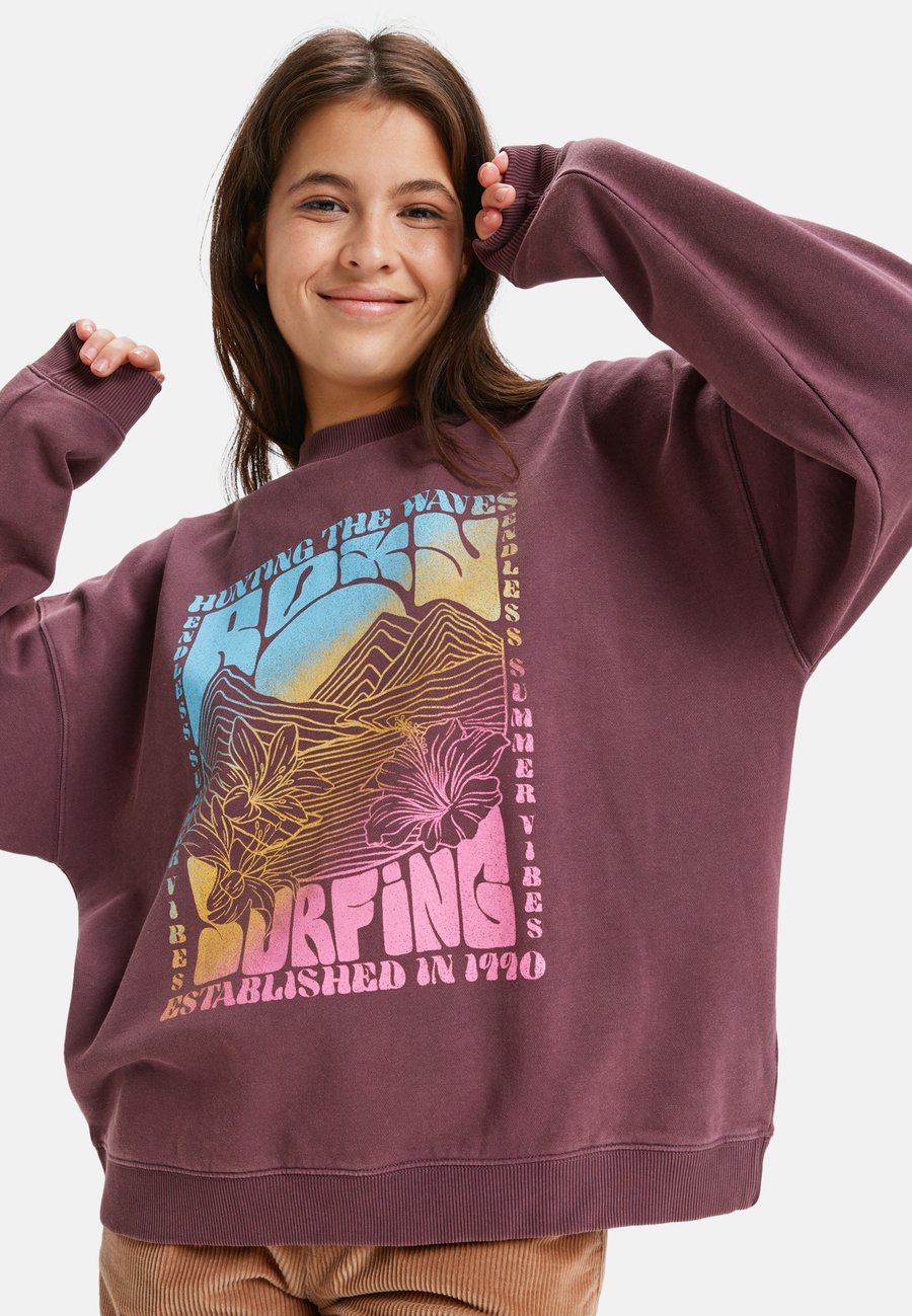 Толстовка Roxy LINEUP OVERSIZED CREW, Huckleberry/Bordeaux
Толстовка Roxy LINEUP OVERSIZED CREW, Huckleberry/Bordeaux