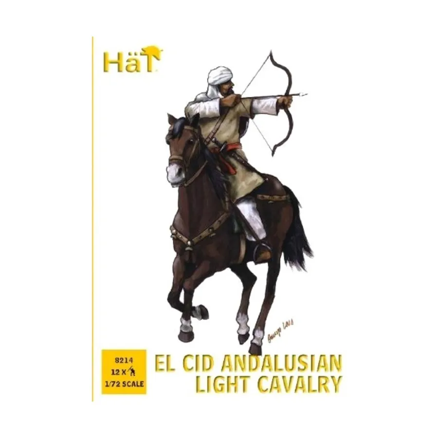 Эль Сид Андалузская легкая кавалерия, Historical Plastic Military Figures - Medieval (1:72) (Hat Industries)
Эль Сид Андалузская легкая кавалерия, Historical Plastic Military Figures - Medieval (1:72) (Hat Industries)