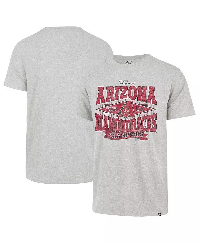 Мужская серая футболка Arizona Diamondbacks 2023 National League Champions Franklin '47 Brand
Мужская серая футболка Arizona Diamondbacks 2023 National League Champions Franklin '47 Brand