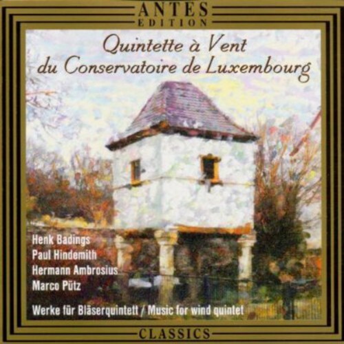 CD диск Badings / Quintette a Vent Du Conservatoire Du: Music for Wind Quintet
CD диск Badings / Quintette a Vent Du Conservatoire Du: Music for Wind Quintet