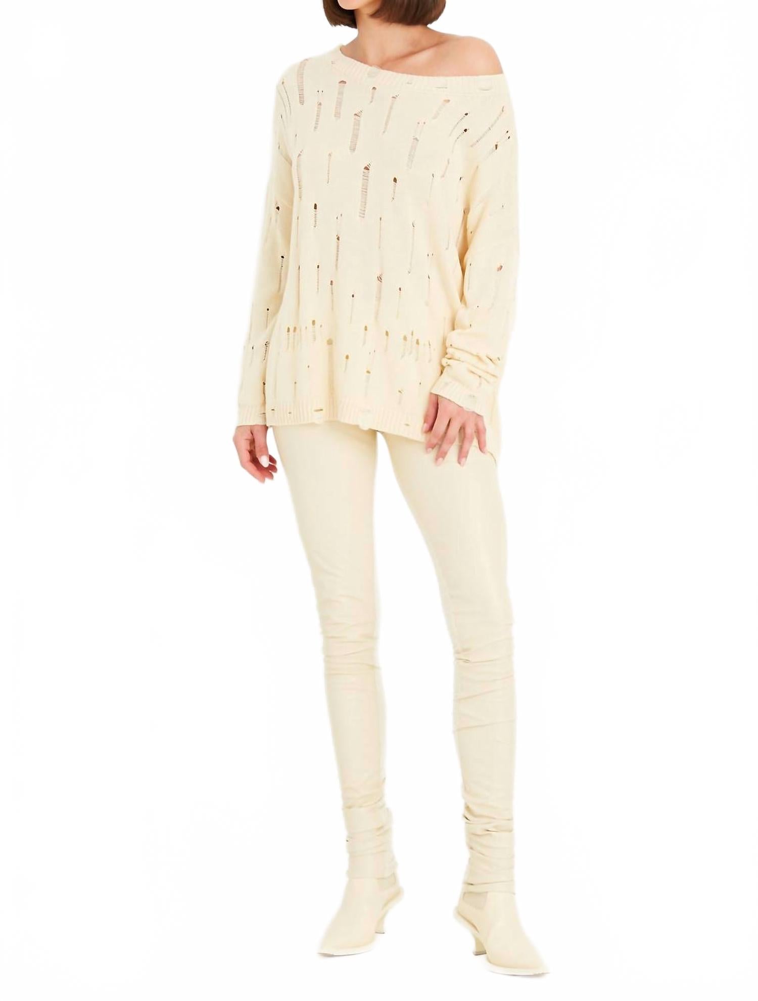 Расстегнутый свитер с вырезом-лодочкой цвета сливочного масла Pulled Planet, Butter
Расстегнутый свитер с вырезом-лодочкой цвета сливочного масла Pulled Planet, Butter