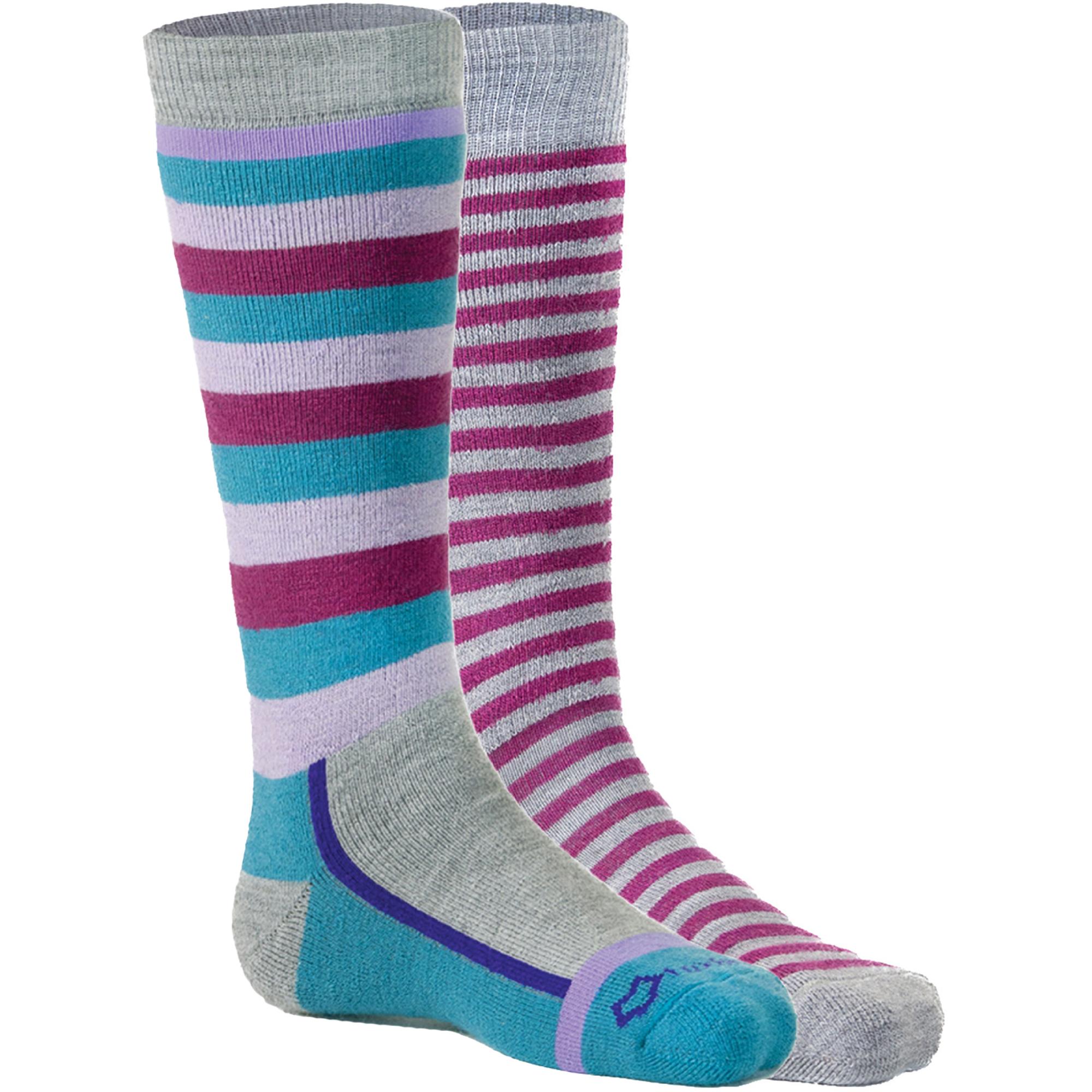 Детские лыжные носки средней толщины для снежного дня (2 шт.) Fox River, Purple Assort
Детские лыжные носки средней толщины для снежного дня (2 шт.) Fox River, Purple Assort