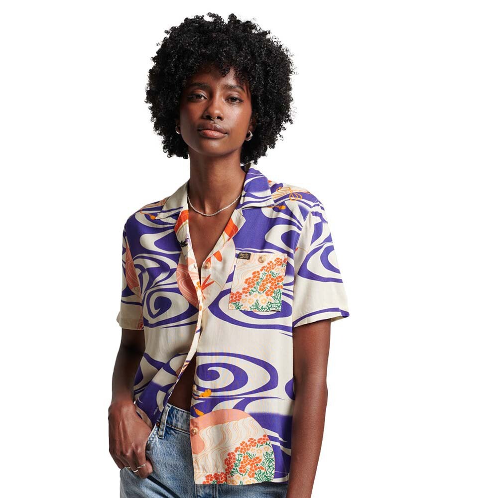 Рубашка Superdry Vintage Beach Resort, разноцветный
Рубашка Superdry Vintage Beach Resort, разноцветный