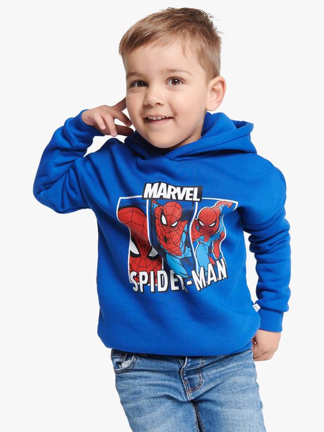 Детская толстовка с капюшоном из хлопковой смеси Spiderman Brand Threads, Blue
Детская толстовка с капюшоном из хлопковой смеси Spiderman Brand Threads, Blue