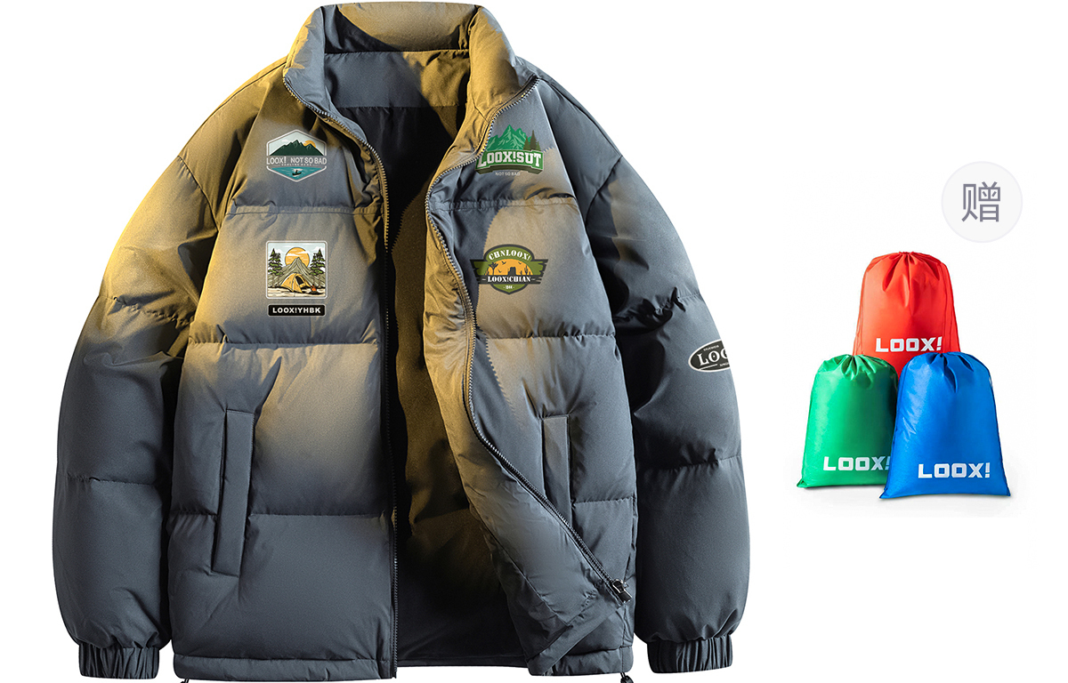 LOOX! Унисекс пуховик, Dark Gray
LOOX! Унисекс пуховик, Dark Gray