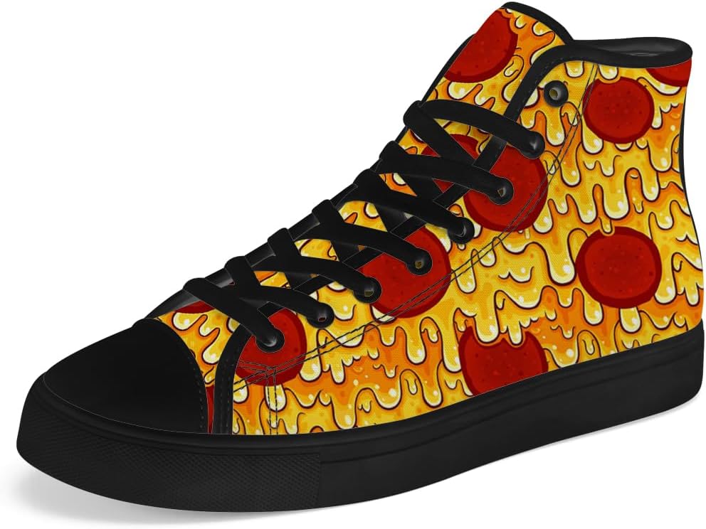 Кеды chebing Pizza High Top на высокой подошве для мужчин и женщин, высокие кроссовки на шнуровке, повседневная обувь, подарок для парня или девушки, красный
Кеды chebing Pizza High Top на высокой подошве для мужчин и женщин, высокие кроссовки на шнуровке, повседневная обувь, подарок для парня или девушки, красный