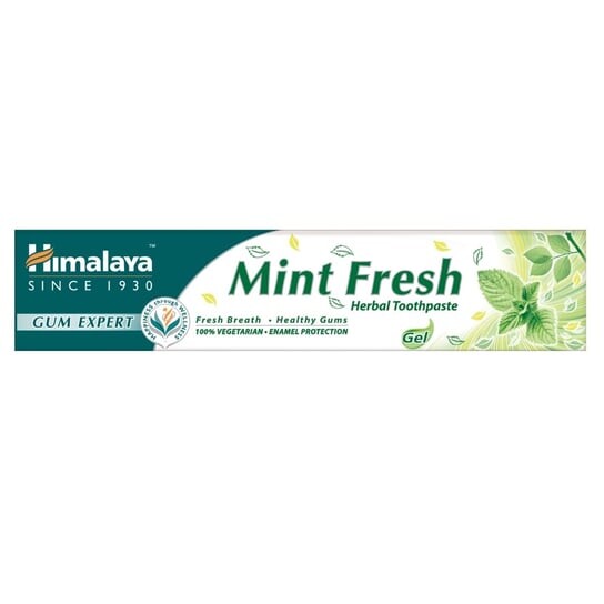 Гель-паста на травах, освежающая дыхание, Mint Fresh, 75мл Himalaya, Gum Expert
Гель-паста на травах, освежающая дыхание, Mint Fresh, 75мл Himalaya, Gum Expert