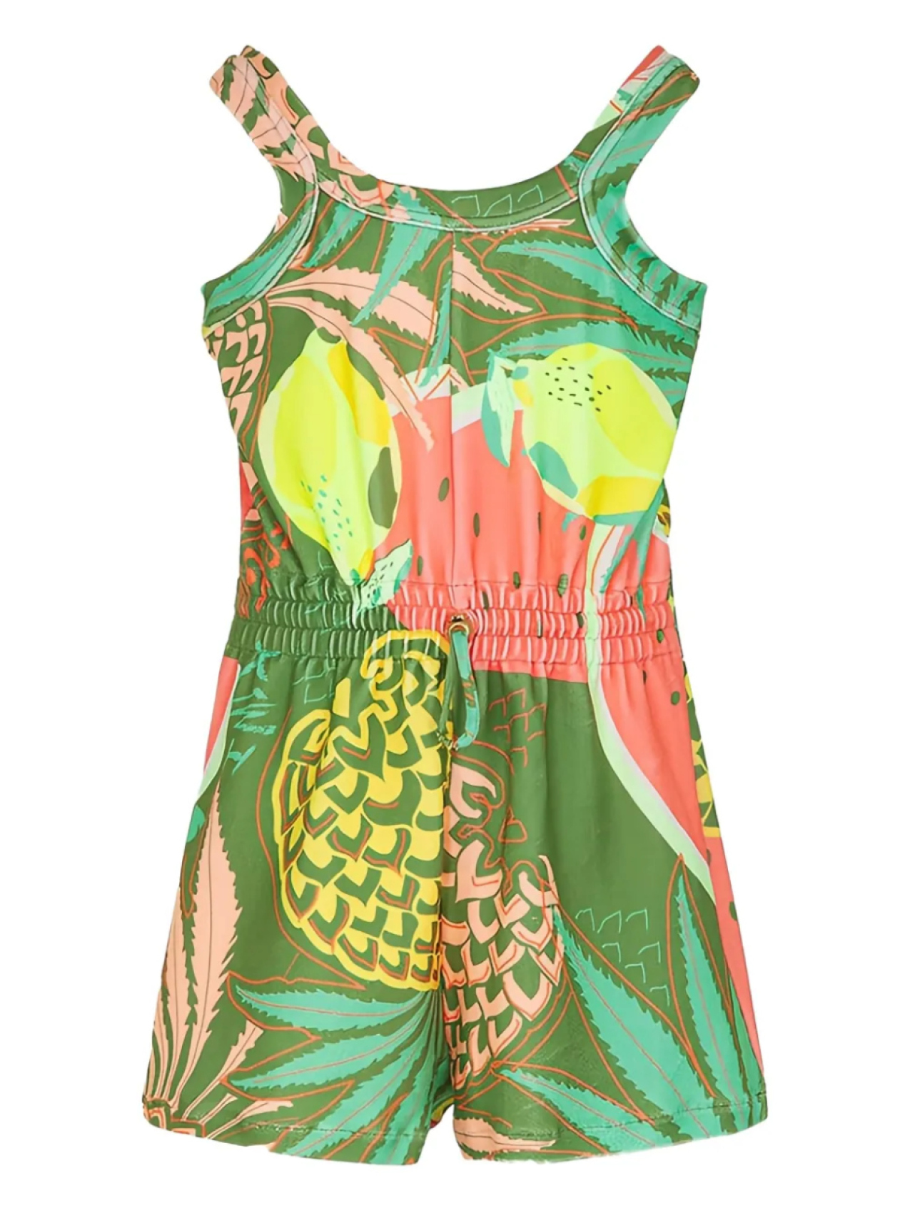 Комбинезон с цветочным принтом F**K kids, зеленый
Комбинезон с цветочным принтом F**K kids, зеленый