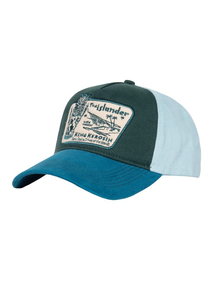 Бейсболка King Kerosin Baseball The Islander, зеленый
Бейсболка King Kerosin Baseball The Islander, зеленый