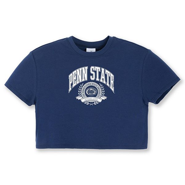 Детская футболка cropped Penn State Nittany Lions laurels tri-blend цвета navy Zoozatz
Детская футболка cropped Penn State Nittany Lions laurels tri-blend цвета navy Zoozatz