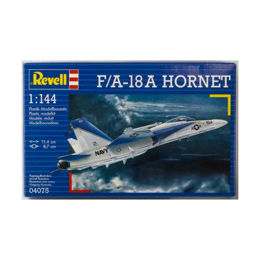 F/A-18A Хорнет, Model Kits (1:144) (Revell)
F/A-18A Хорнет, Model Kits (1:144) (Revell)