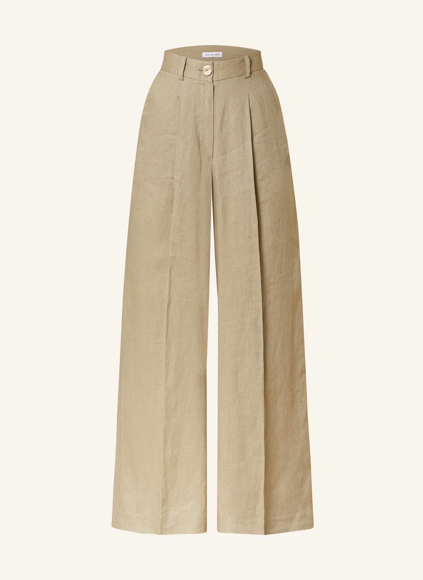 Брюки Марлен из льна Mrs & Hugs, зеленый
Брюки Марлен из льна Mrs & Hugs, зеленый