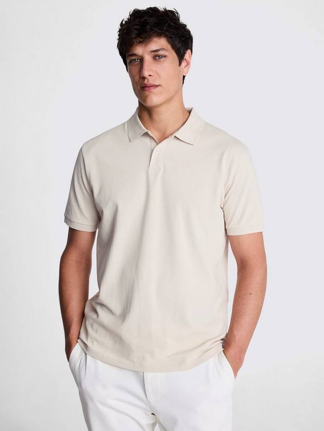 Пике короткий рукав поло Moss, Ecru
Пике короткий рукав поло Moss, Ecru