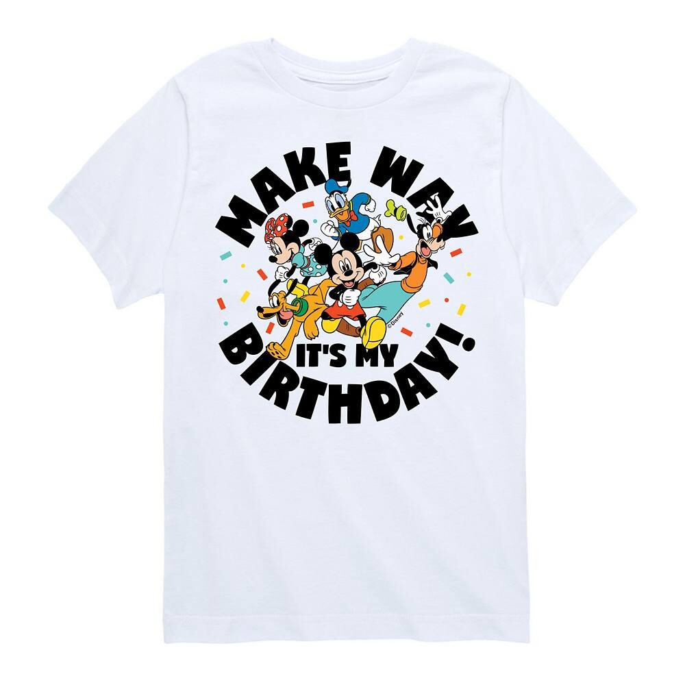 Футболка Disney's Boys 8–20 с рисунком «Это мой день рождения», белый
Футболка Disney's Boys 8–20 с рисунком «Это мой день рождения», белый