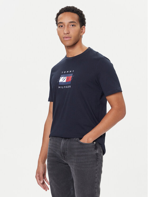 Футболка regular fit Linear Flag MW0MW41338 Tommy Hilfiger, синий
Футболка regular fit Linear Flag MW0MW41338 Tommy Hilfiger, синий