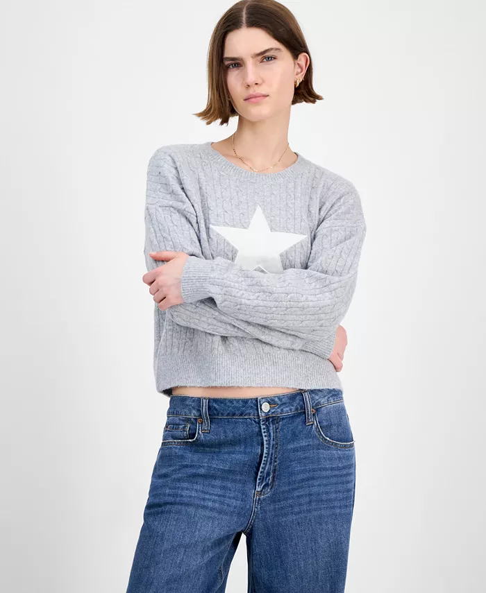 Вязаный свитер для юниоров Hippie Rose, серый
Вязаный свитер для юниоров Hippie Rose, серый