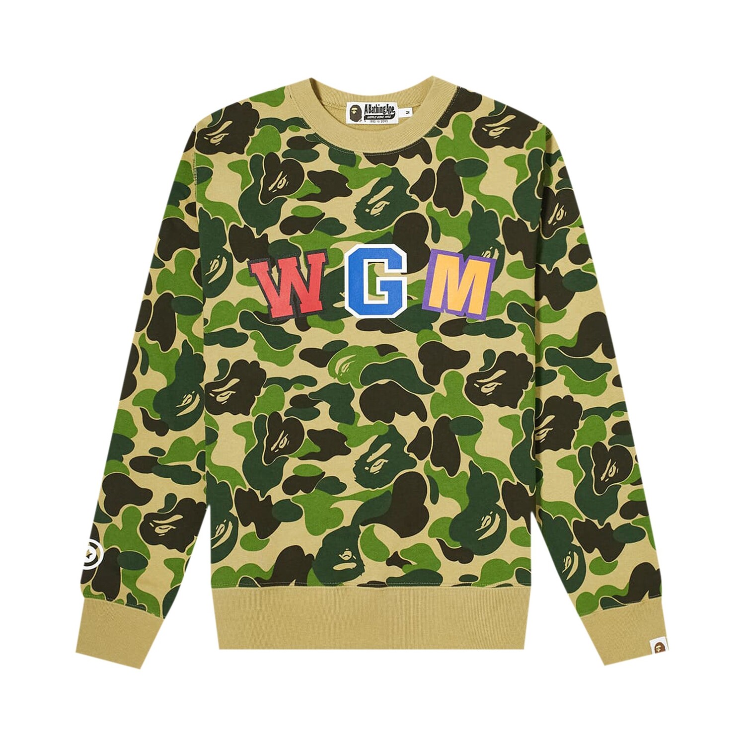 BAPE Camo Shark Crewneck, зеленый
BAPE Camo Shark Crewneck, зеленый
