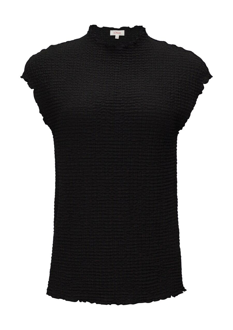 Классический топ s.Oliver Shirt, черный
Классический топ s.Oliver Shirt, черный