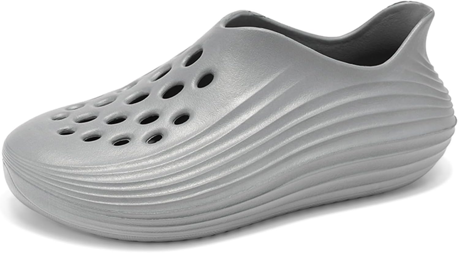 Мужские слипоны из пены с вырезами, стиль Foam Runner, легкие, прочные, из материала EVA, дышащие, мягкие пляжные сандалии с вентиляцией для мужчин Inkuil, серый
Мужские слипоны из пены с вырезами, стиль Foam Runner, легкие, прочные, из материала EVA, дышащие, мягкие пляжные сандалии с вентиляцией для мужчин Inkuil, серый