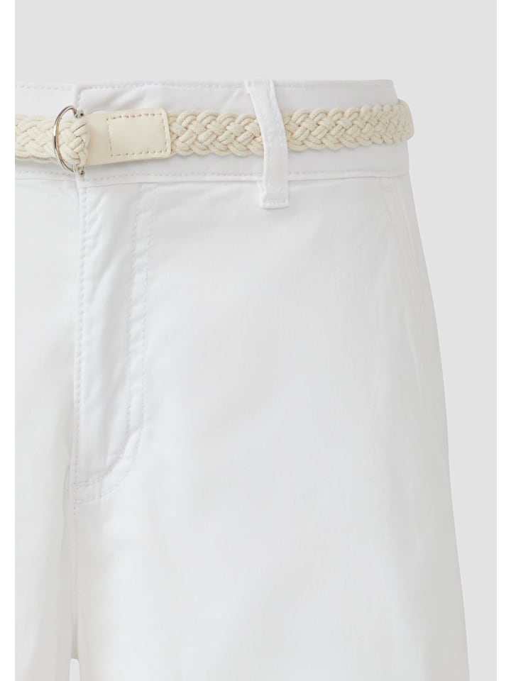 Тканевые шорты s.Oliver, белый
Тканевые шорты s.Oliver, белый