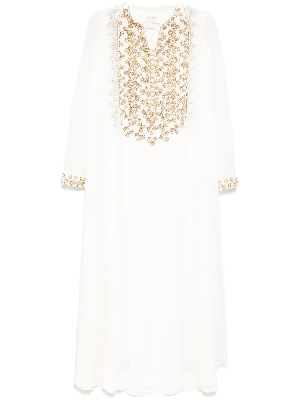 Декорированное платье SHATHA ESSA, нейтральный
Декорированное платье SHATHA ESSA, нейтральный