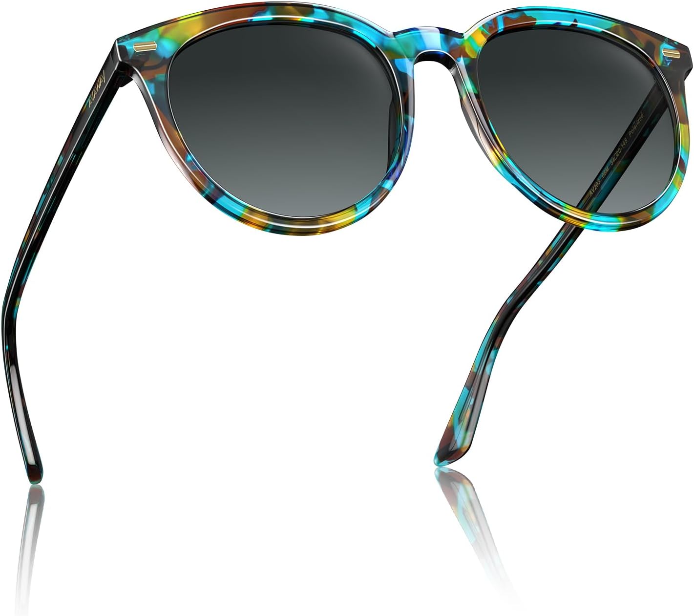 Солнцезащитные очки AVAWAY круглой формы большого размера из ацетата с поляризацией, для женщин, с защитой от УФ-излучения, темные, для вождения и отдыха на пляже, 8. Blue Tortoise / Gradient Grey Lens
Солнцезащитные очки AVAWAY круглой формы большого размера из ацетата с поляризацией, для женщин, с защитой от УФ-излучения, темные, для вождения и отдыха на пляже, 8. Blue Tortoise / Gradient Grey Lens