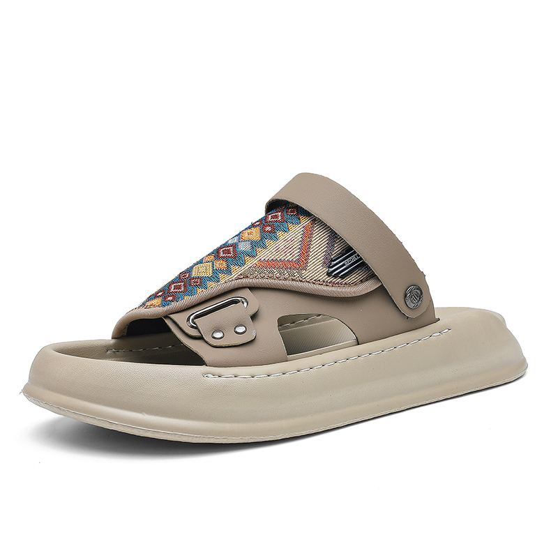 LONGYING Мужские пляжные сандалии цвета хаки, цвет Khaki
LONGYING Мужские пляжные сандалии цвета хаки, цвет Khaki