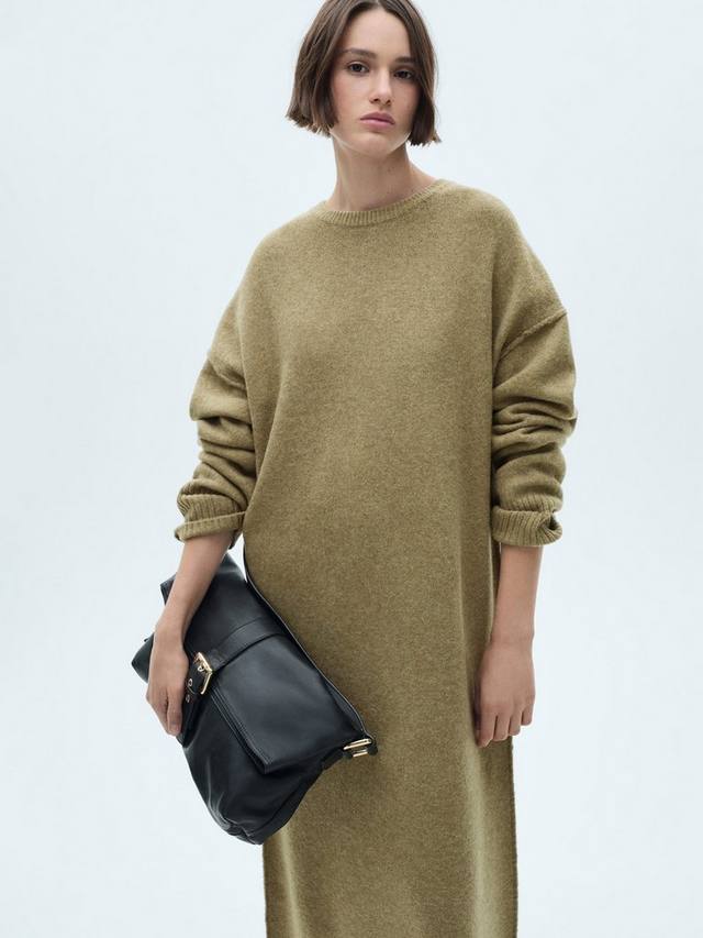 Платье миди-джемпер mariam Mango, цвет Medium Green 
Платье миди-джемпер mariam Mango, цвет Medium Green