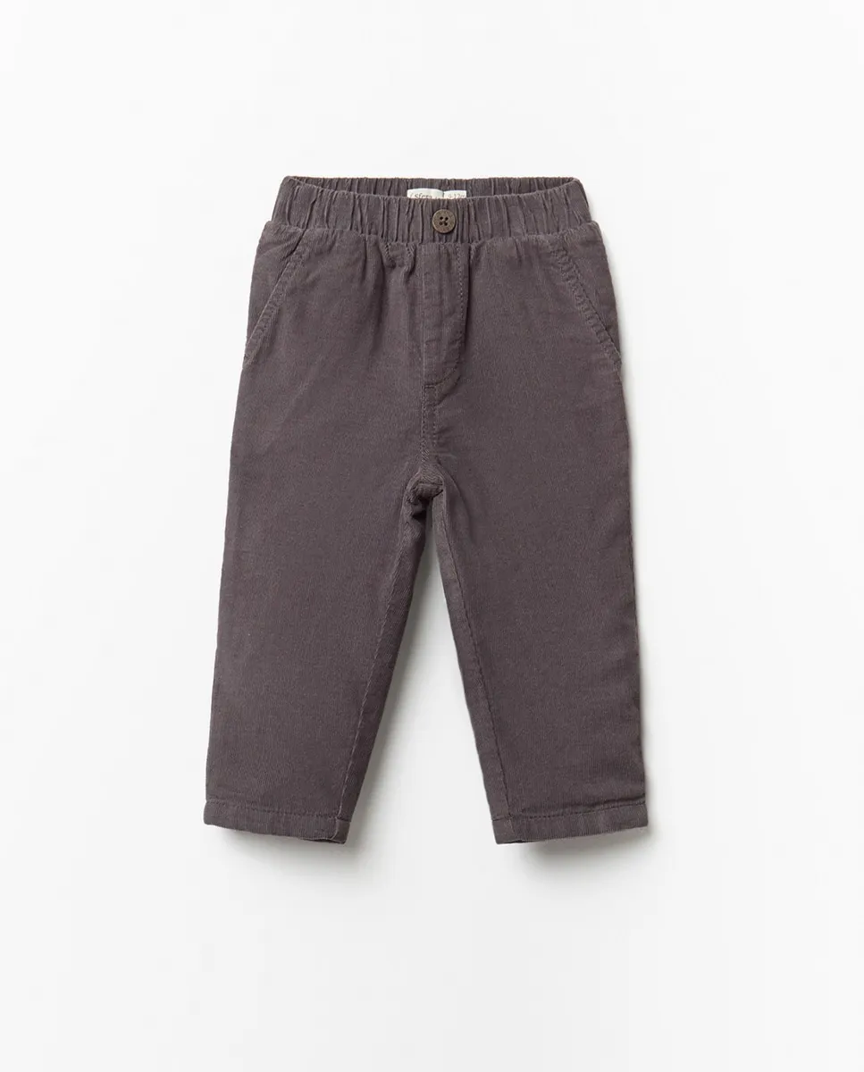 Вельветовые брюки на подкладке Sfera, серый
Вельветовые брюки на подкладке Sfera, серый