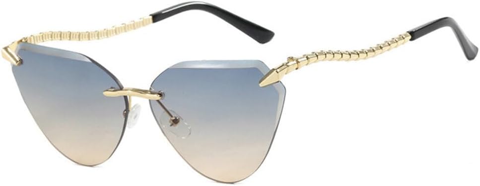 Солнцезащитные очки без оправы для женщин, металлические градиентные очки «кошачий глаз», солнцезащитные очки для активного отдыха с защитой от УФ-излучения generic, C6greyyellow
Солнцезащитные очки без оправы для женщин, металлические градиентные очки «кошачий глаз», солнцезащитные очки для активного отдыха с защитой от УФ-излучения generic, C6greyyellow