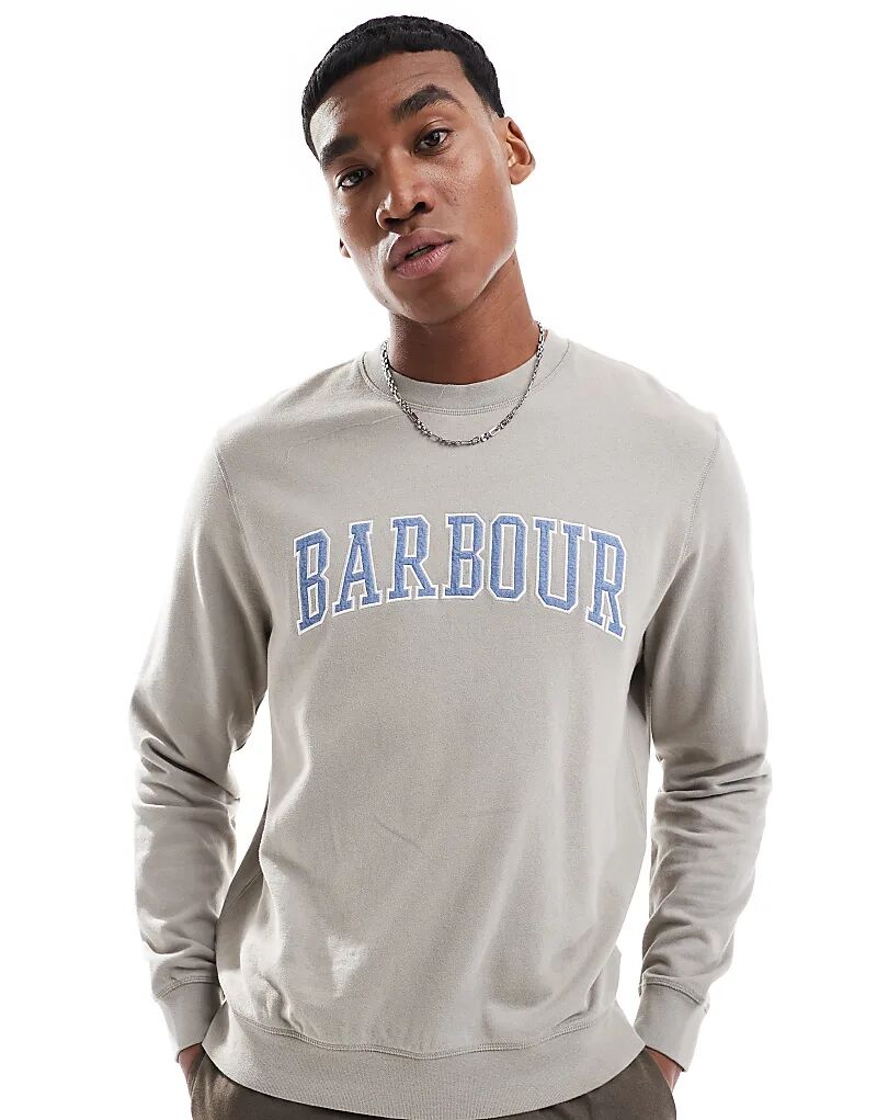 Толстовка с логотипом студенческого клуба Skipton цвета хаки Barbour
Толстовка с логотипом студенческого клуба Skipton цвета хаки Barbour