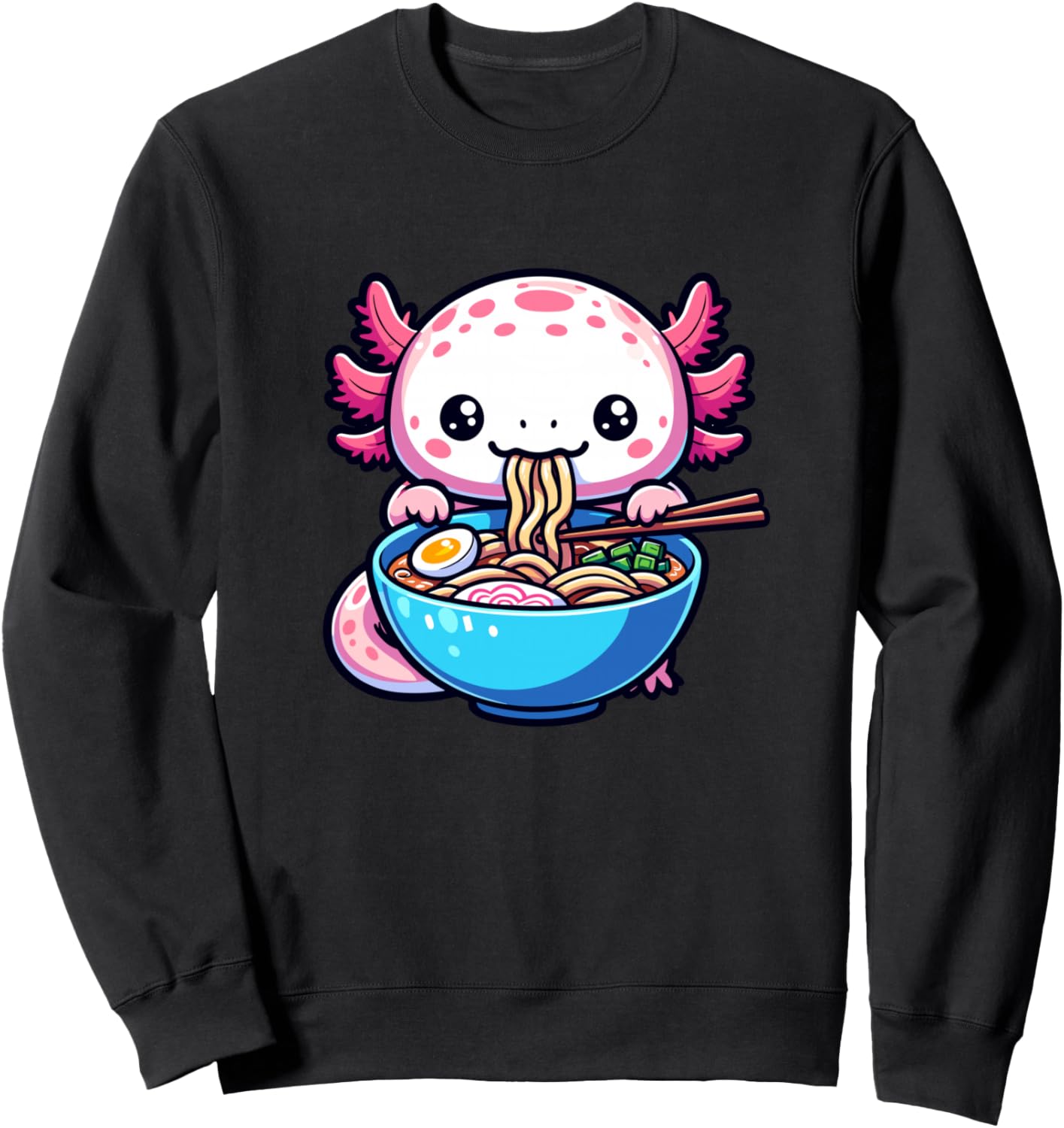 Милая толстовка с изображением аксолотля, поедающего рамен, в стиле аниме для девочек Funny Axolotl Animal Gifts For Kids, Women & Men, черный
Милая толстовка с изображением аксолотля, поедающего рамен, в стиле аниме для девочек Funny Axolotl Animal Gifts For Kids, Women & Men, черный