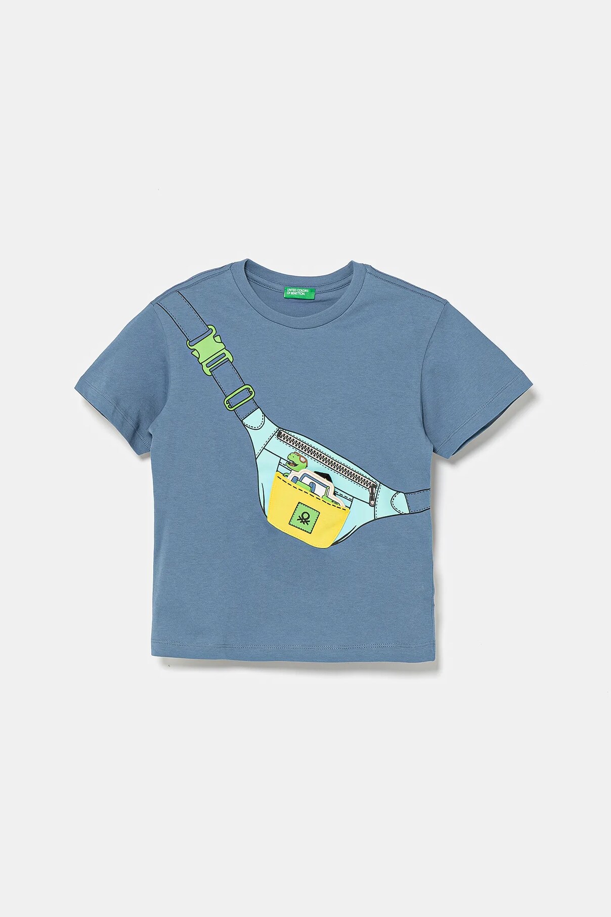 Футболка из хлопка United Colors Of Benetton, синий
Футболка из хлопка United Colors Of Benetton, синий