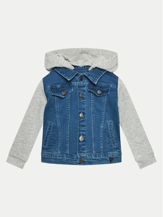 Куртка стандартного кроя Guess, синий 
Куртка стандартного кроя Guess, синий