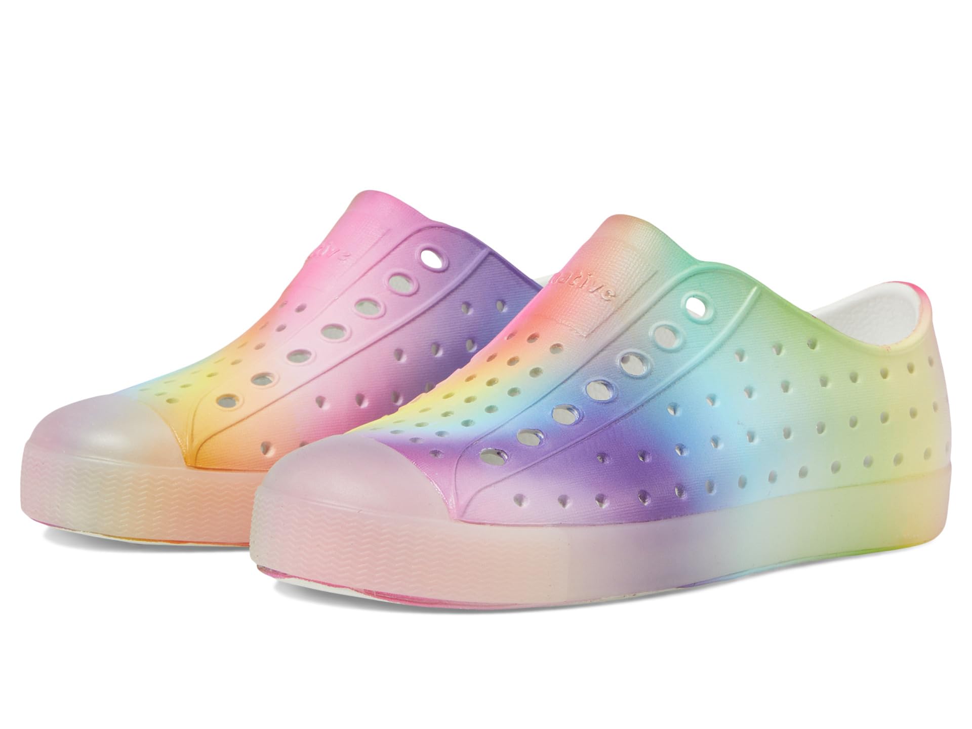 Кроссовки Native Shoes Kids Jefferson Print, Shell White/Translucent/Rainbow Blur
Кроссовки Native Shoes Kids Jefferson Print, Shell White/Translucent/Rainbow Blur