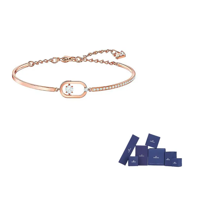 Swarovski Женский браслет с искусственными кристаллами Rose Gold
Swarovski Женский браслет с искусственными кристаллами Rose Gold