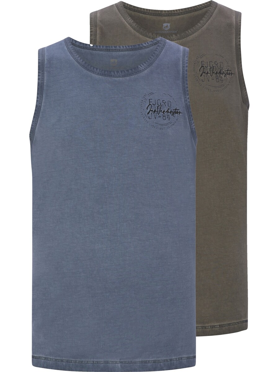 Рубашка Jan Vanderstorm Mikjan, синий 
Рубашка Jan Vanderstorm Mikjan, синий