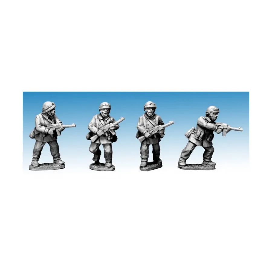 Французский отряд M/C с пистолетами-пулеметами, Historical Miniatures - WWII - French (28mm) (Crusader Miniatures)
Французский отряд M/C с пистолетами-пулеметами, Historical Miniatures - WWII - French (28mm) (Crusader Miniatures)