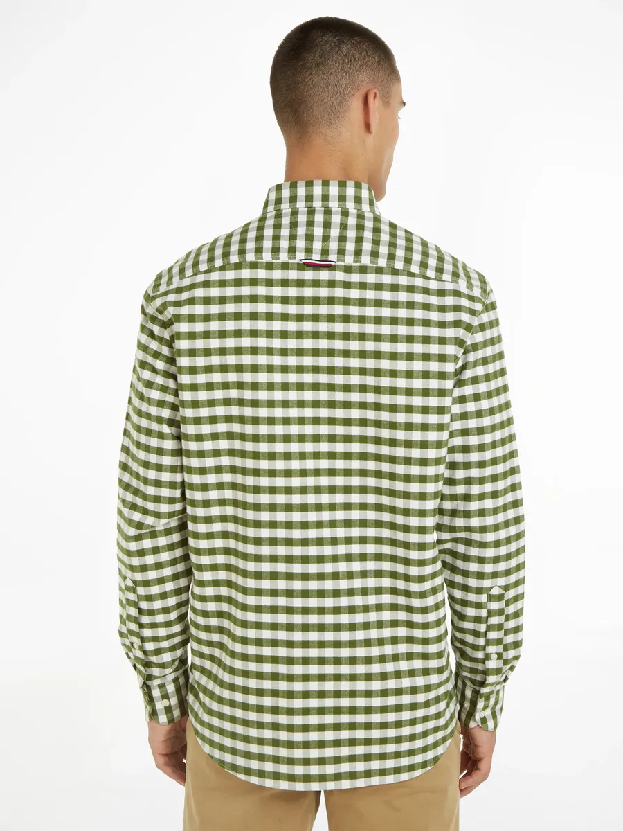 Рубашка в клетку Tommy Hilfiger "OXFORD BRUSHED GINGHAM RF SHIRT", цвет Putting Green / Ecru
Рубашка в клетку Tommy Hilfiger "OXFORD BRUSHED GINGHAM RF SHIRT", цвет Putting Green / Ecru