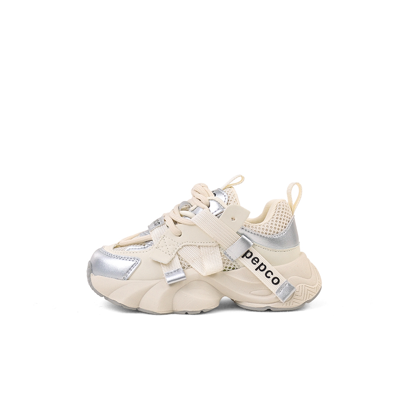 Износостойкая и легкая детская обувь для повседневной жизни Banner the Piggy, бежевый 
Износостойкая и легкая детская обувь для повседневной жизни Banner the Piggy, бежевый