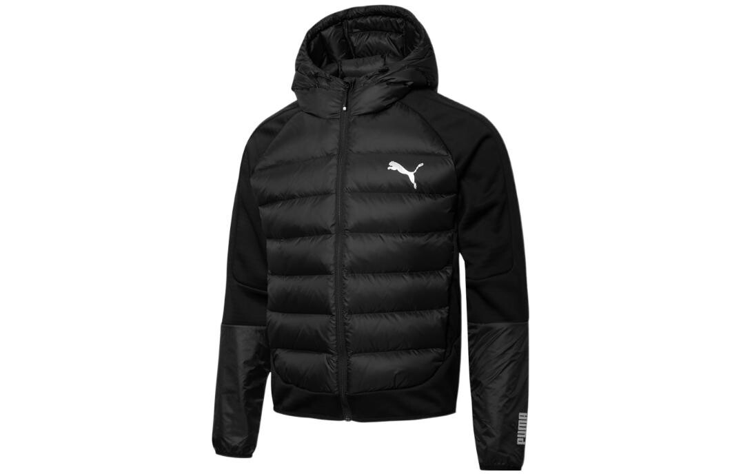 Пуховик Puma Мужской, черный 
Пуховик Puma Мужской, черный