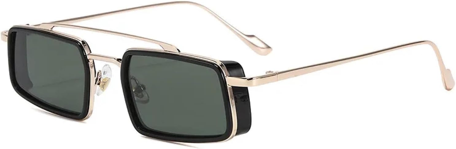 Солнцезащитные очки с защитой от УФ-излучения UV400 для женщин и мужчин | Панк, двойные переносицы, маленький размер | для занятий спортом на открытом воздухе DSVIGF, Dark Green
Солнцезащитные очки с защитой от УФ-излучения UV400 для женщин и мужчин | Панк, двойные переносицы, маленький размер | для занятий спортом на открытом воздухе DSVIGF, Dark Green