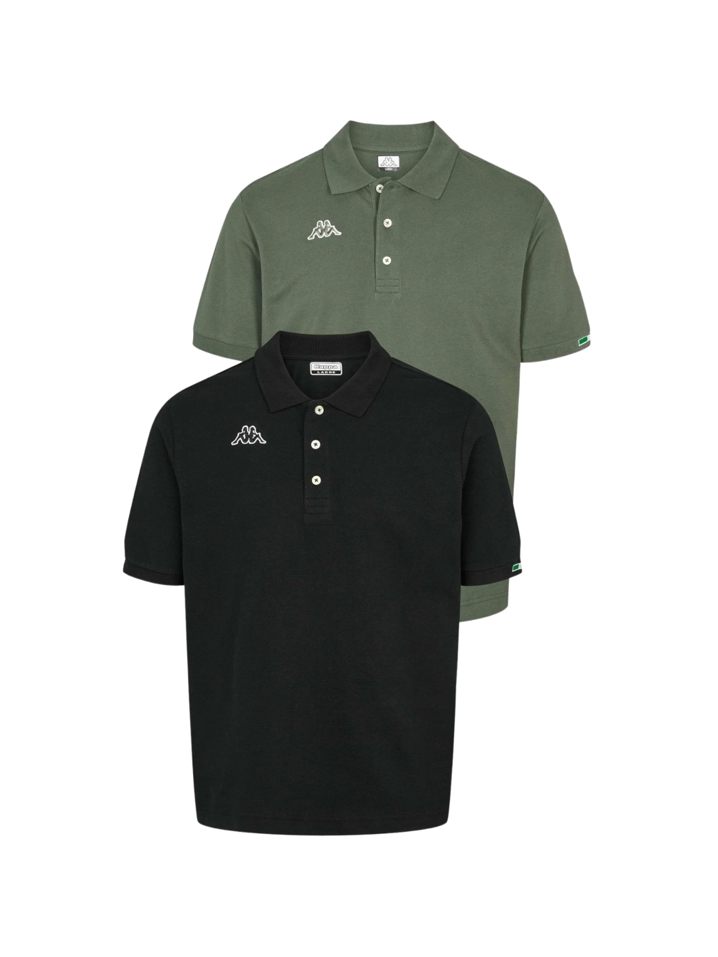 KAPPA Оливковая рубашка Regular fit 'KMLogo Maltaxita' с пуговицами
KAPPA Оливковая рубашка Regular fit 'KMLogo Maltaxita' с пуговицами