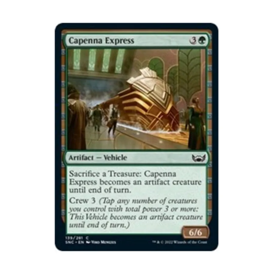CCG Капенна Экспресс (К), MTG - Streets of New Capenna
CCG Капенна Экспресс (К), MTG - Streets of New Capenna