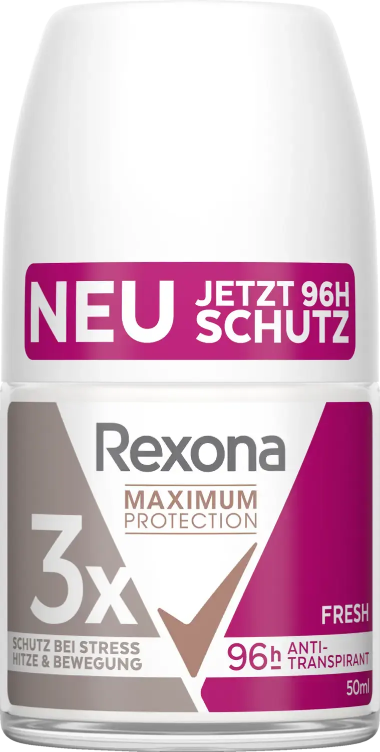 Дезодорант Rexona Maximum Protection Deo Roll-On Anti-Transpirant Fresh Reisegröße
Дезодорант Rexona Maximum Protection Deo Roll-On Anti-Transpirant Fresh Reisegröße