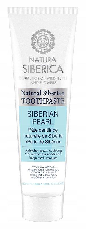 SIBERICA Освежающая зубная паста с белой глиной Сибирская жемчужина 100 г Natura Siberica
SIBERICA Освежающая зубная паста с белой глиной Сибирская жемчужина 100 г Natura Siberica