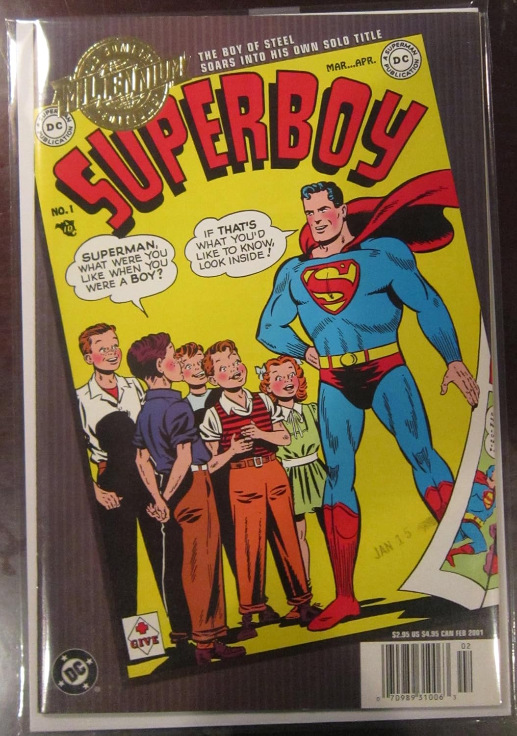 Millennium Edition: Superboy, Edition# 1 (DC)
Millennium Edition: Superboy, Edition# 1 (DC)