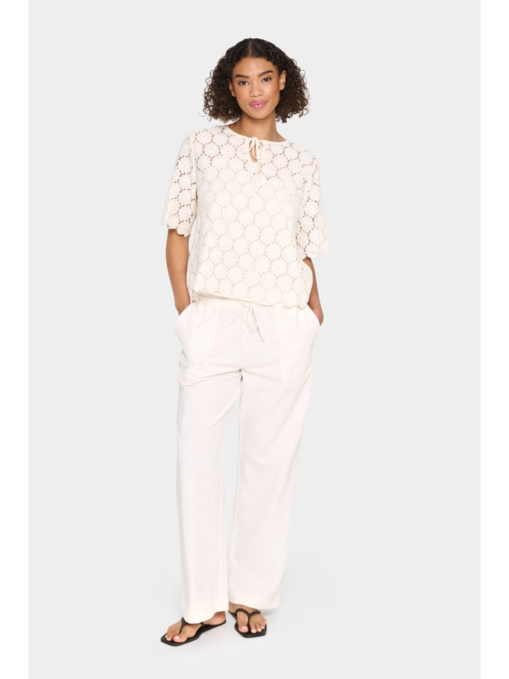 Блузка ZojaSZ с короткими рукавами, свободного кроя, цвета Морская соль SAINT TROPEZ
Блузка ZojaSZ с короткими рукавами, свободного кроя, цвета Морская соль SAINT TROPEZ