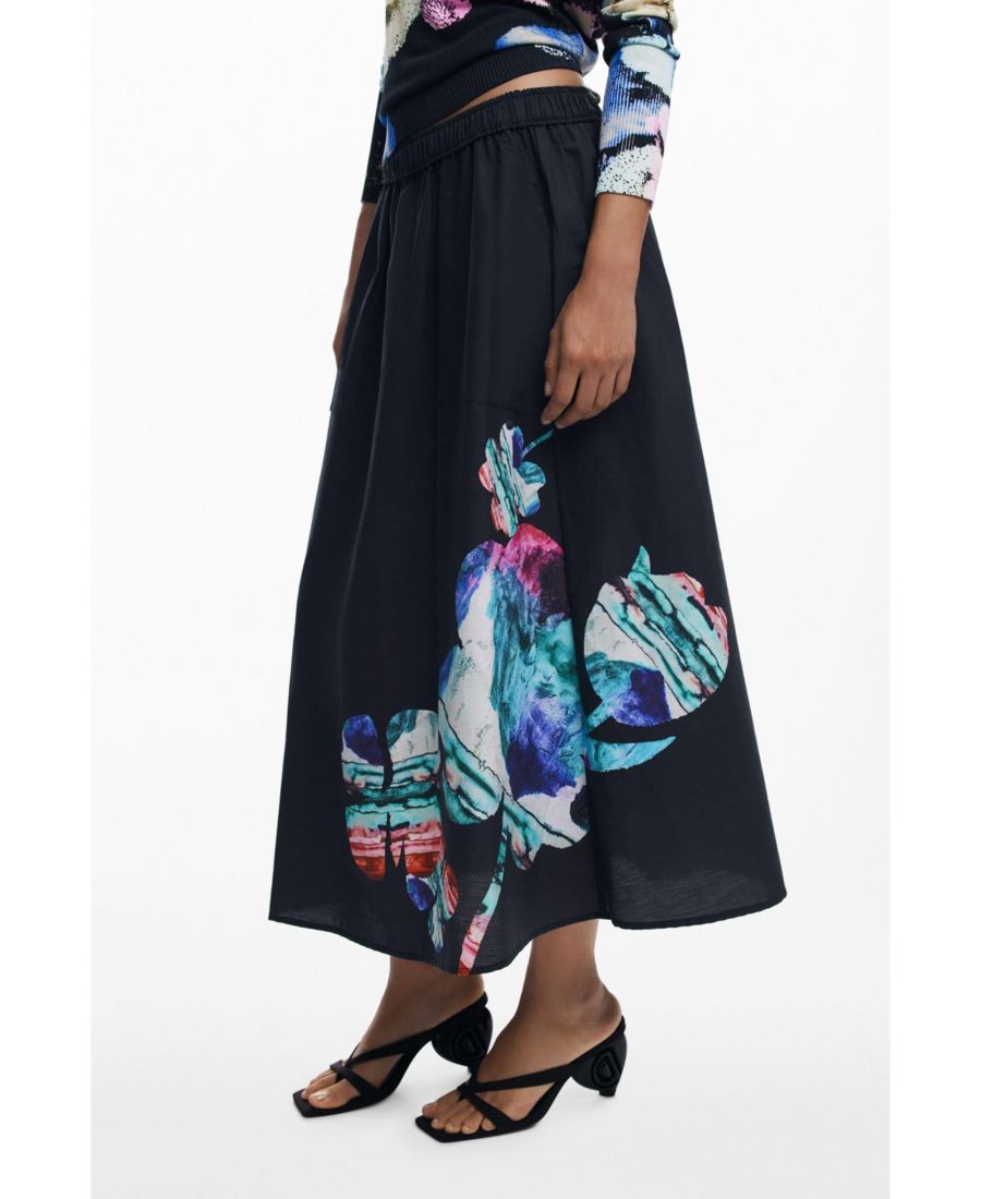 Женская юбка, разработанная г-ном Кристианом Лакруа Desigual, Black
Женская юбка, разработанная г-ном Кристианом Лакруа Desigual, Black